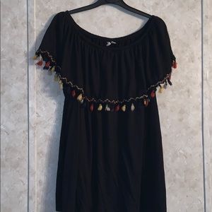 Top with Tassels
